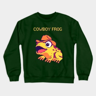 Cowboy Frog Crewneck Sweatshirt